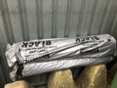 TWO ROLLS OF BLACK DAMP PROOF MEMBRANE