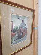 A SIGNED WATER COLOUR SIGNED ALAN BAMFORD.