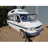 VW CAMPER - TOPAZ , 2 BERTH AUTO SLEEPER.- X923AVN- APPROX 75,000 MILES 4 PREVIOUS KEEPERS- RECENT