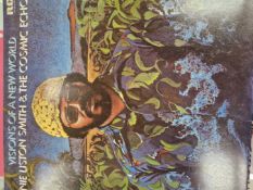 LONNIE LISTON SMITH & THE COSMIC ECHOES; 4 LPS VISIONS OF A NEW WORLD - RCA SF 8461, EXPANSIONS -