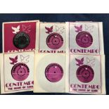 SOUL/NORTHERN SOUL 6 x 7" SINGLES ON THE CONTEMPO-RARIES LABEL INCLUDING - THE BELLES - DONT PRETEND