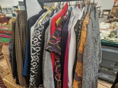 VINTAGE JACKETS AND DRESSES TO INCLUDE CHESCA, MARKS AND SPENCERS, VALENTINO ETC.