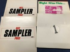 ROCK/POP; SMALL GROUP OF WHITE LABELS / PROMO SAMPLERS INCLUDING - ERIC CLAPTON - I SHOT THE SHERIFF