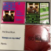 18 PET SHOP BOYS 12" SINGLES INCLUDING- ONE MORE CHANCE - ZYX 5163, WEST END - SUNGLASSES ZYX