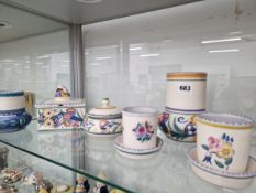 A COLLECTION OF POOLE POTTERY WARES