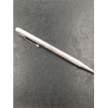 A HALLMARKED SILVER PROPELLING PENCIL .WEIGHT 20.11grms.