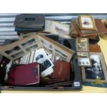 AN EXTENSIVE COLLECTION OF VINTAGE PHOTOGRAPH ALBUMS, LOOSE PHOTOS, AND EPHEMERA ETC.