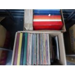 A LARGE QUANTITY OF RECORD ALBUMS ETC.