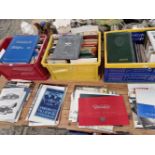 1930S TO 1990S CAR HAND BOOKS, SALES AND EPHEMERA