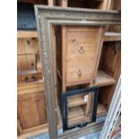 TWO ANTIQUE PICTURE FRAMES
