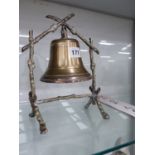 A VINTAGE TABLE BELL.
