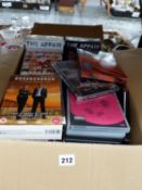 A LARGE COLLECTION OF MUSIC RELATED AND OTHER DVDS.