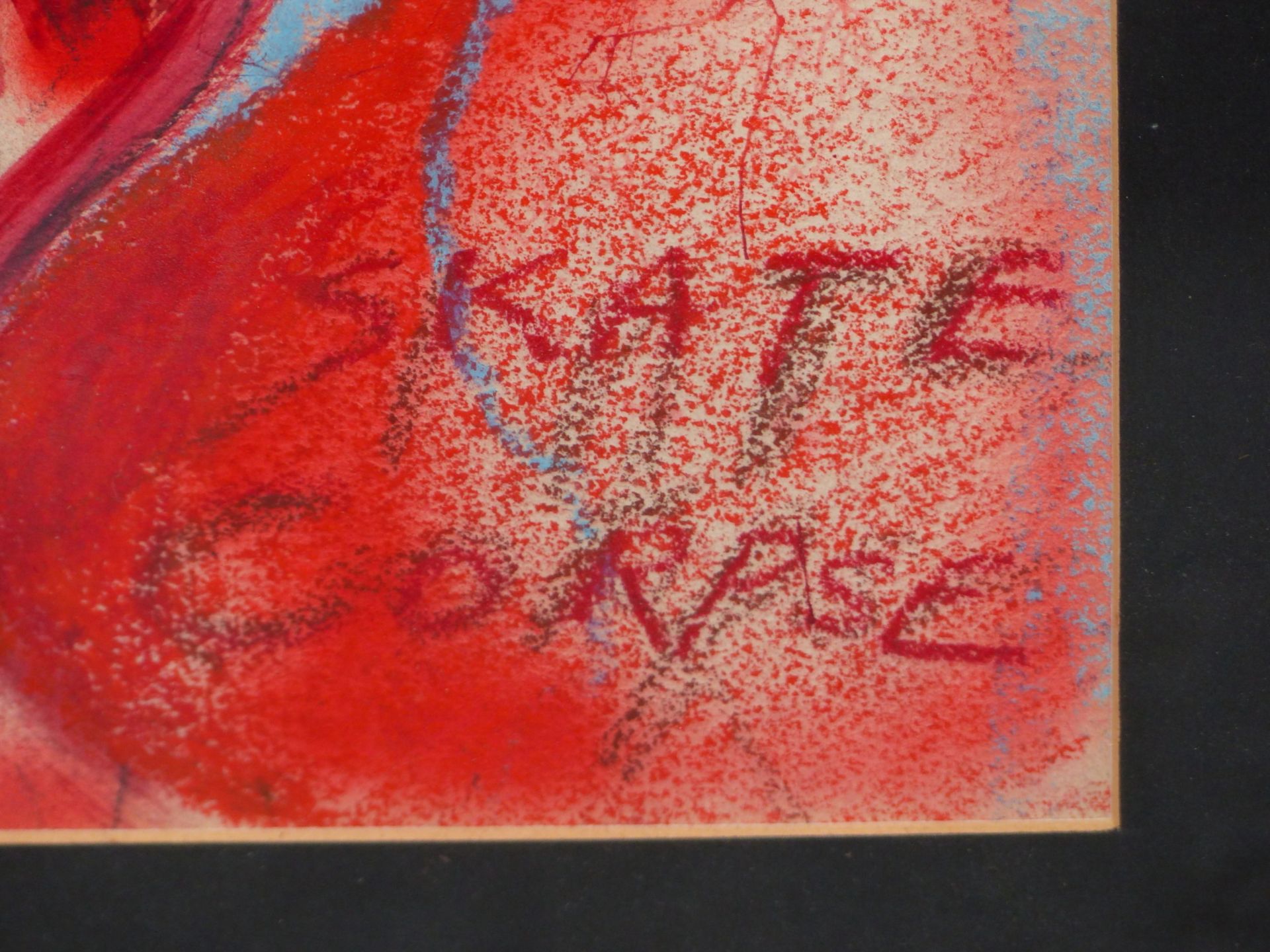 McCARTNEY ( 20TH CENTURY) ARR. SKATE CORPSE. COLOUR WASH AND PASTEL ON PAPER, SIGNED AND DATED '60 L - Image 5 of 6