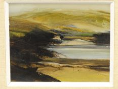 NEIL MURISON (B.1930) ARR. NORTH WALES LANDSCAPE, OIL ON BOARD. SIGNED AND TITLED VERSO. 24 X 19.5