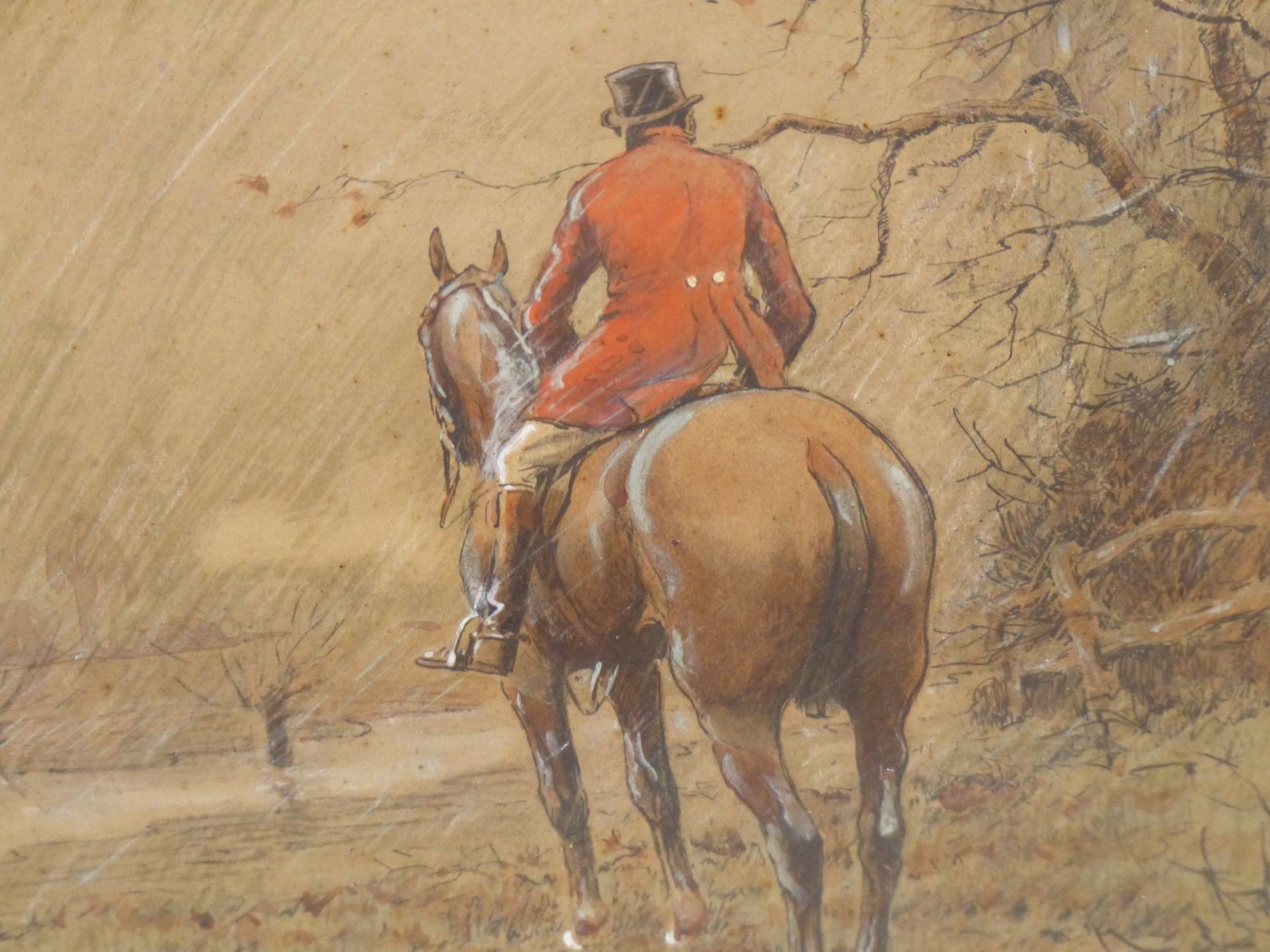 SNAFFLES- CHARLES JOHNSON PAYNE. "FOXCATCHERS" WITH REMARQUE "FOR THE RIDE OUT AND THE RIDE HOME". - Bild 2 aus 9