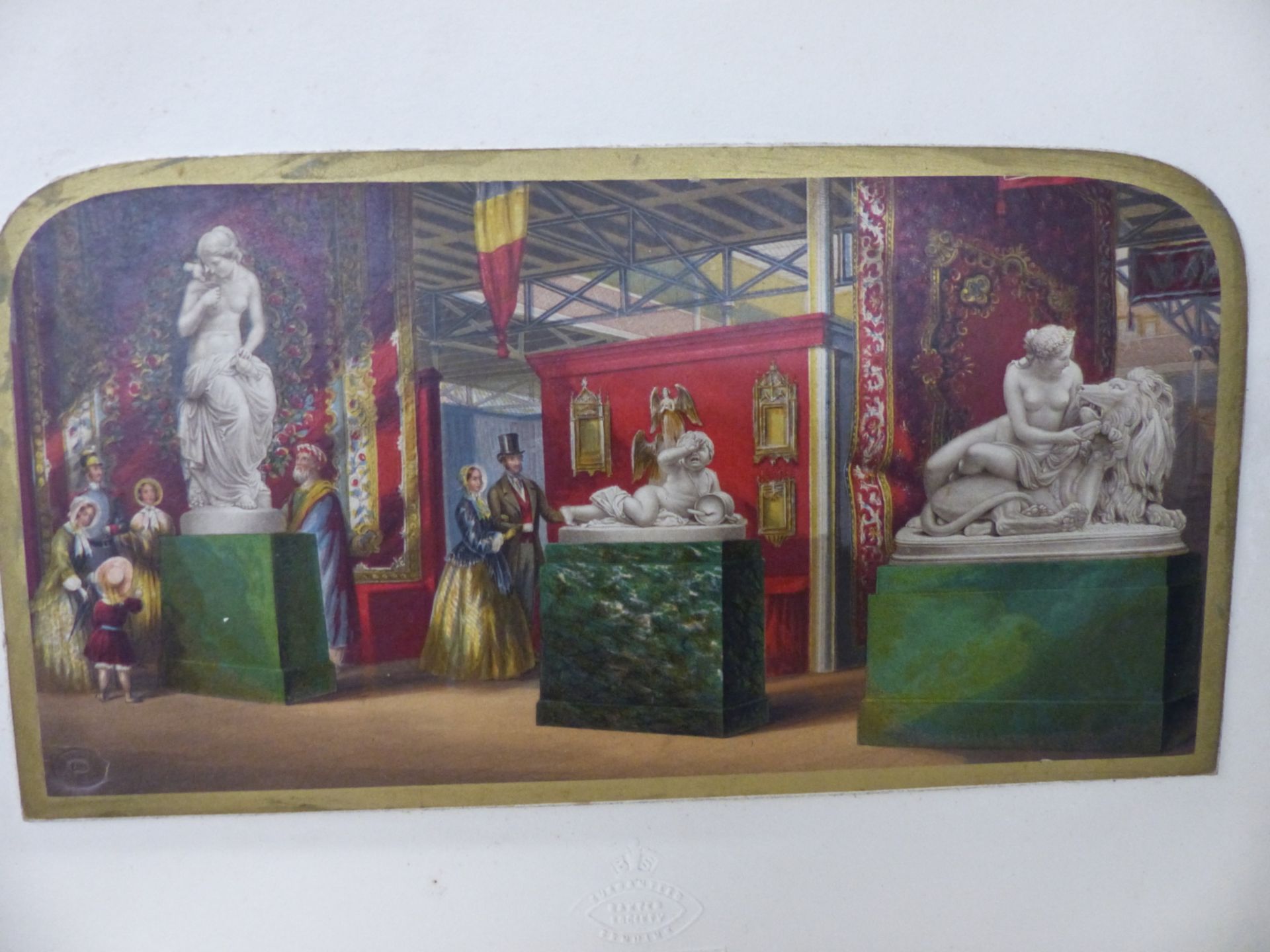 AFTER GEORGE BAXTER (1804-1867). FIVE SCENES FROM THE GREAT EXHIBITION TOGETHER WITH FOR FURTHER - Image 5 of 10