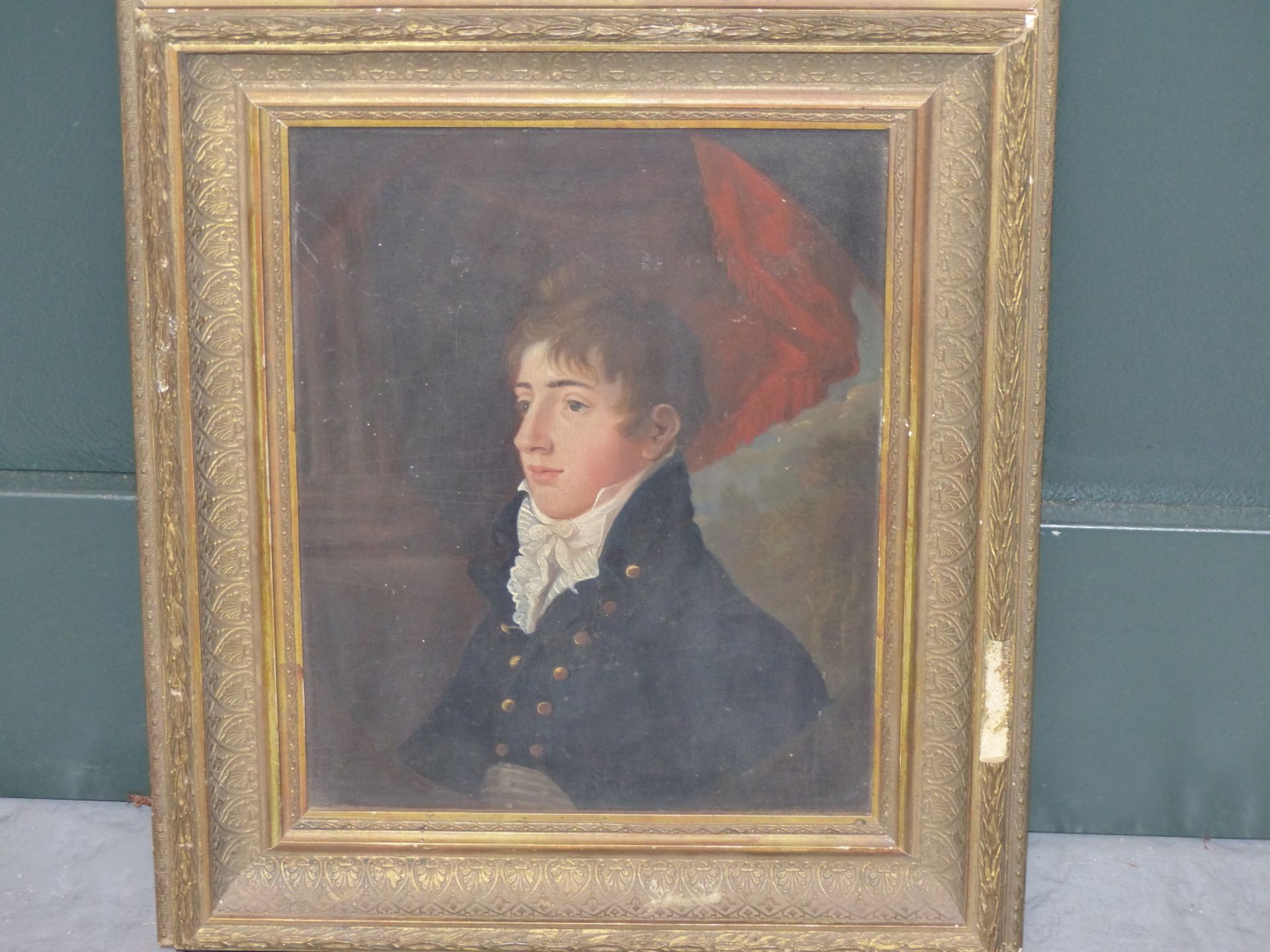 EARLY 19TH CENTURY ENGLISH SCHOOL, PORTRAIT OF A YOUNG GENTLEMAN, OIL ON PANEL. 21 X 28 cm. - Image 10 of 11