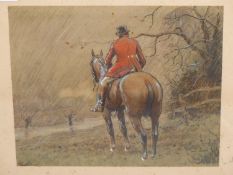 SNAFFLES- CHARLES JOHNSON PAYNE. "FOXCATCHERS" WITH REMARQUE "FOR THE RIDE OUT AND THE RIDE HOME".