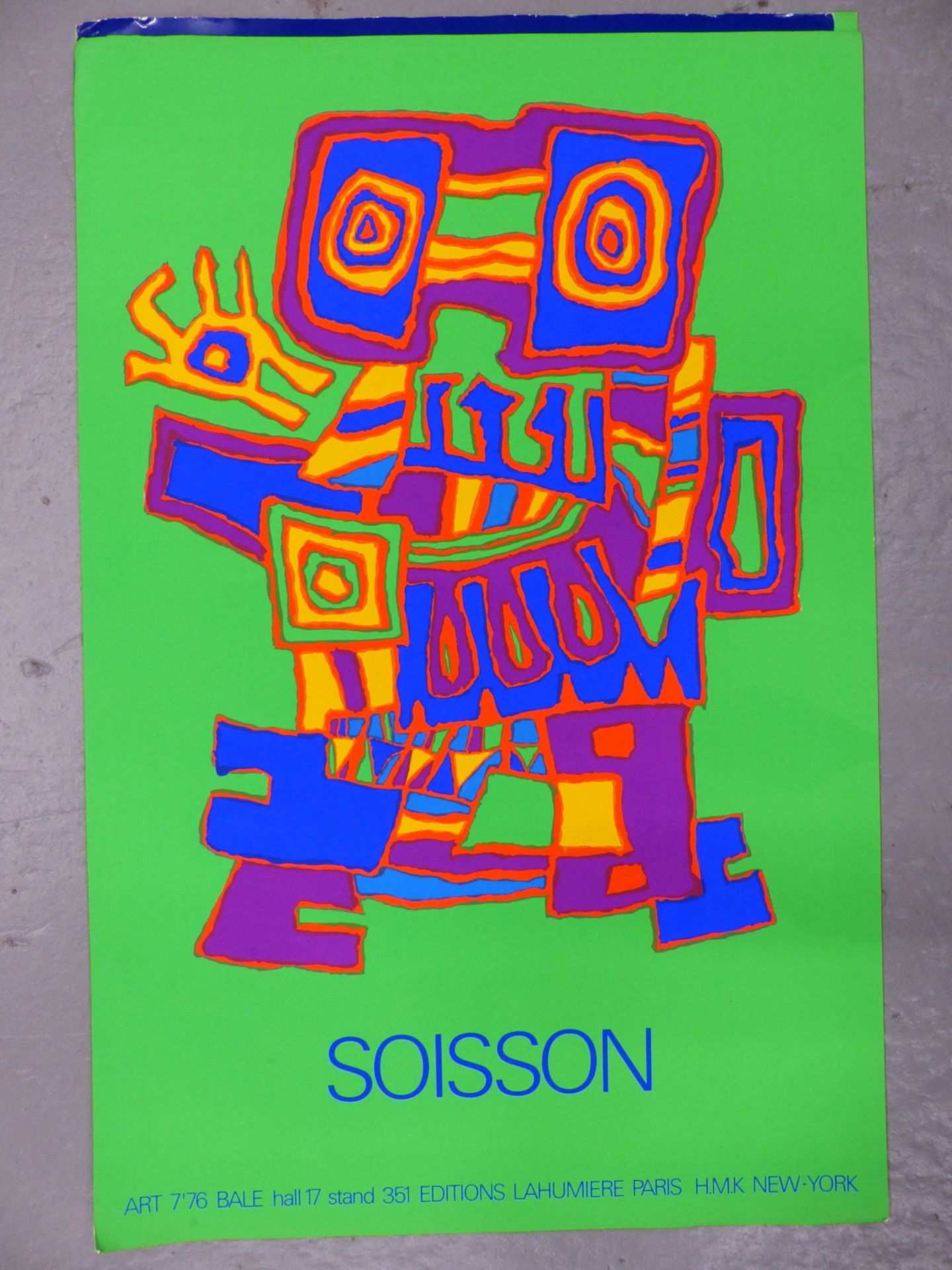 JACQUES SOISSON (1928-2012) ARR. NORD OUEST, NORD, NORD EST & SUD EST, FOUR SCREEN PRINTS, PENCIL - Image 5 of 7