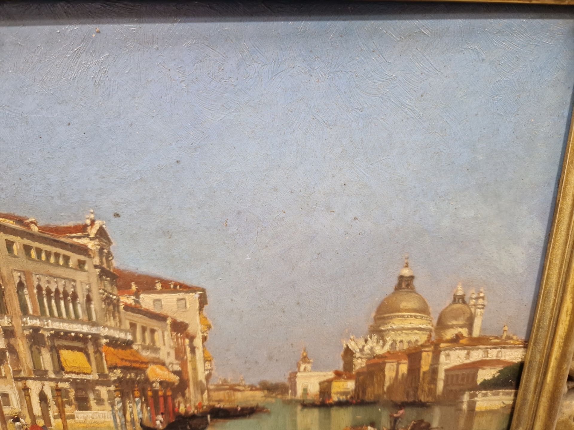 ATTRIB. ANTONIETTA BRANDEIS (1848-1926). THE GRAND CANAL, VENICE, OIL ON PANEL, BEARS SIGNITURE - Image 12 of 24