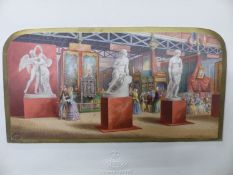 AFTER GEORGE BAXTER (1804-1867). FIVE SCENES FROM THE GREAT EXHIBITION TOGETHER WITH FOR FURTHER