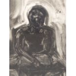 LUCY PONSONBY (20TH CENTURY) "THE READER" MONOPRINT, 20 X 29 cm