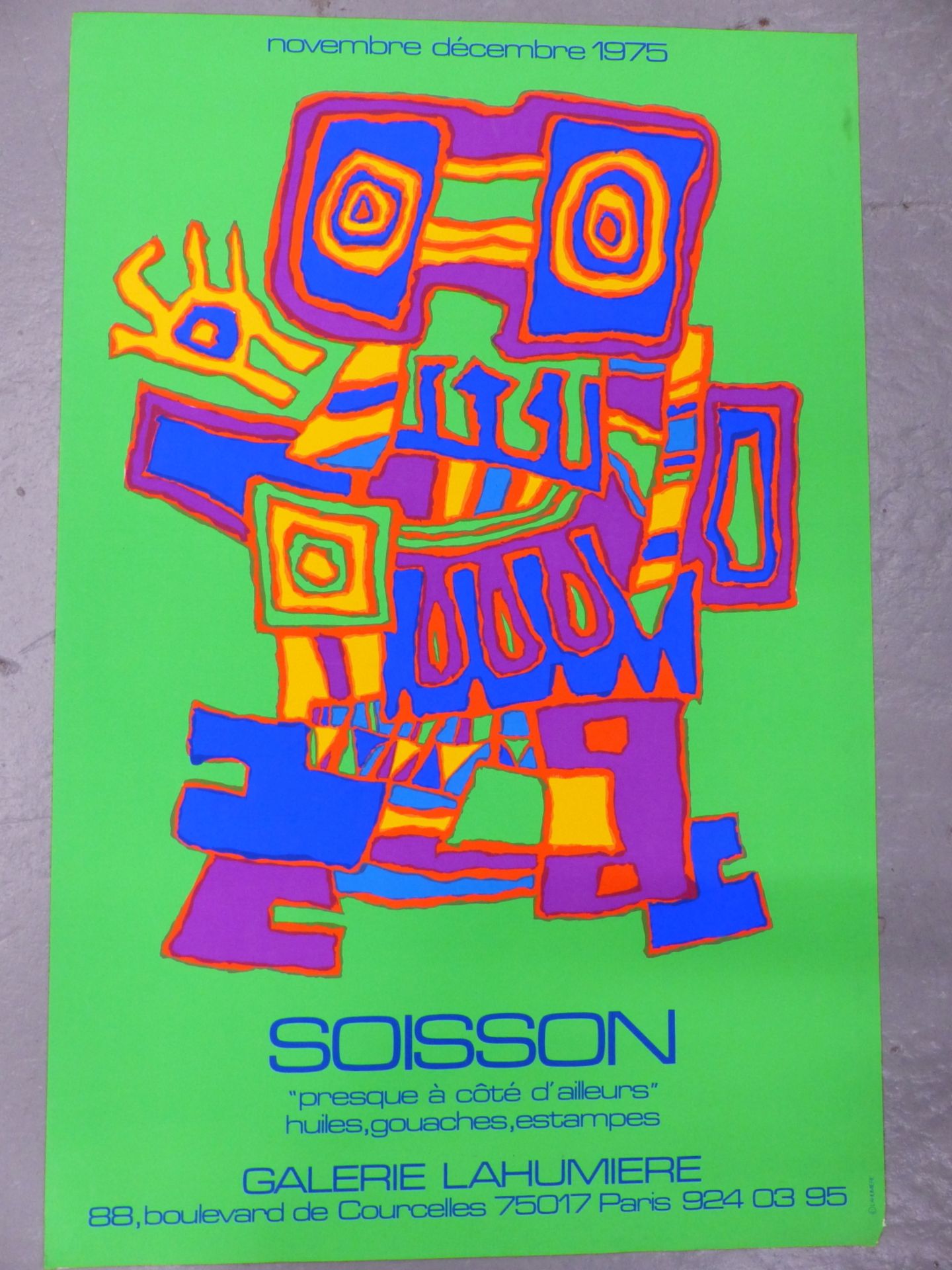 JACQUES SOISSON (1928-2012) ARR. NORD OUEST, NORD, NORD EST & SUD EST, FOUR SCREEN PRINTS, PENCIL - Image 7 of 7