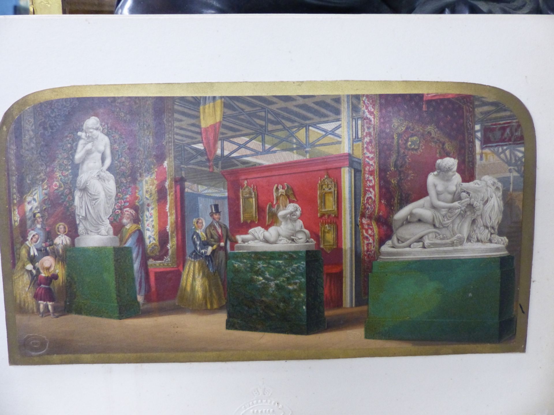 AFTER GEORGE BAXTER (1804-1867). FIVE SCENES FROM THE GREAT EXHIBITION TOGETHER WITH FOR FURTHER - Image 3 of 10