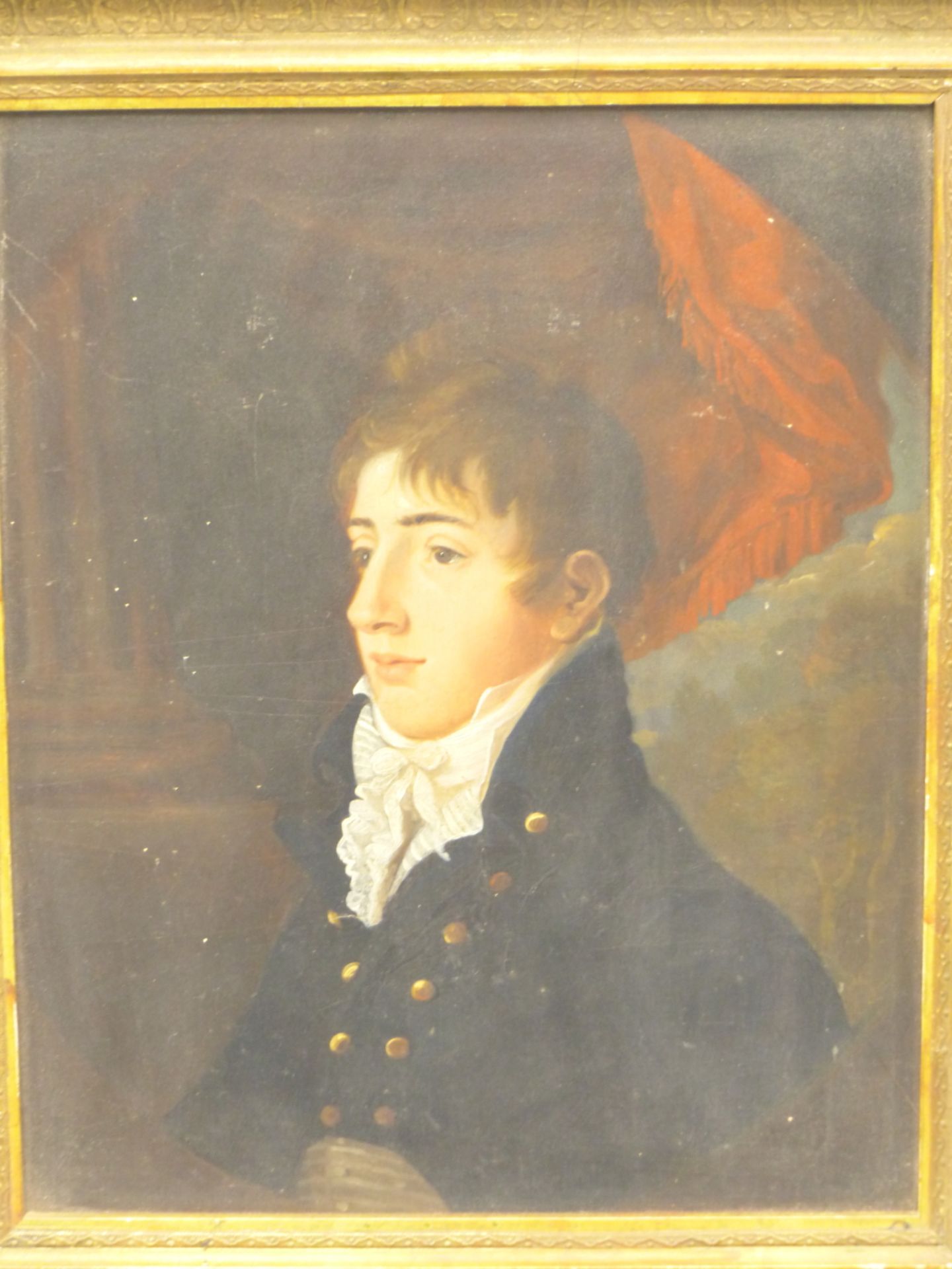 EARLY 19TH CENTURY ENGLISH SCHOOL, PORTRAIT OF A YOUNG GENTLEMAN, OIL ON PANEL. 21 X 28 cm. - Image 2 of 11