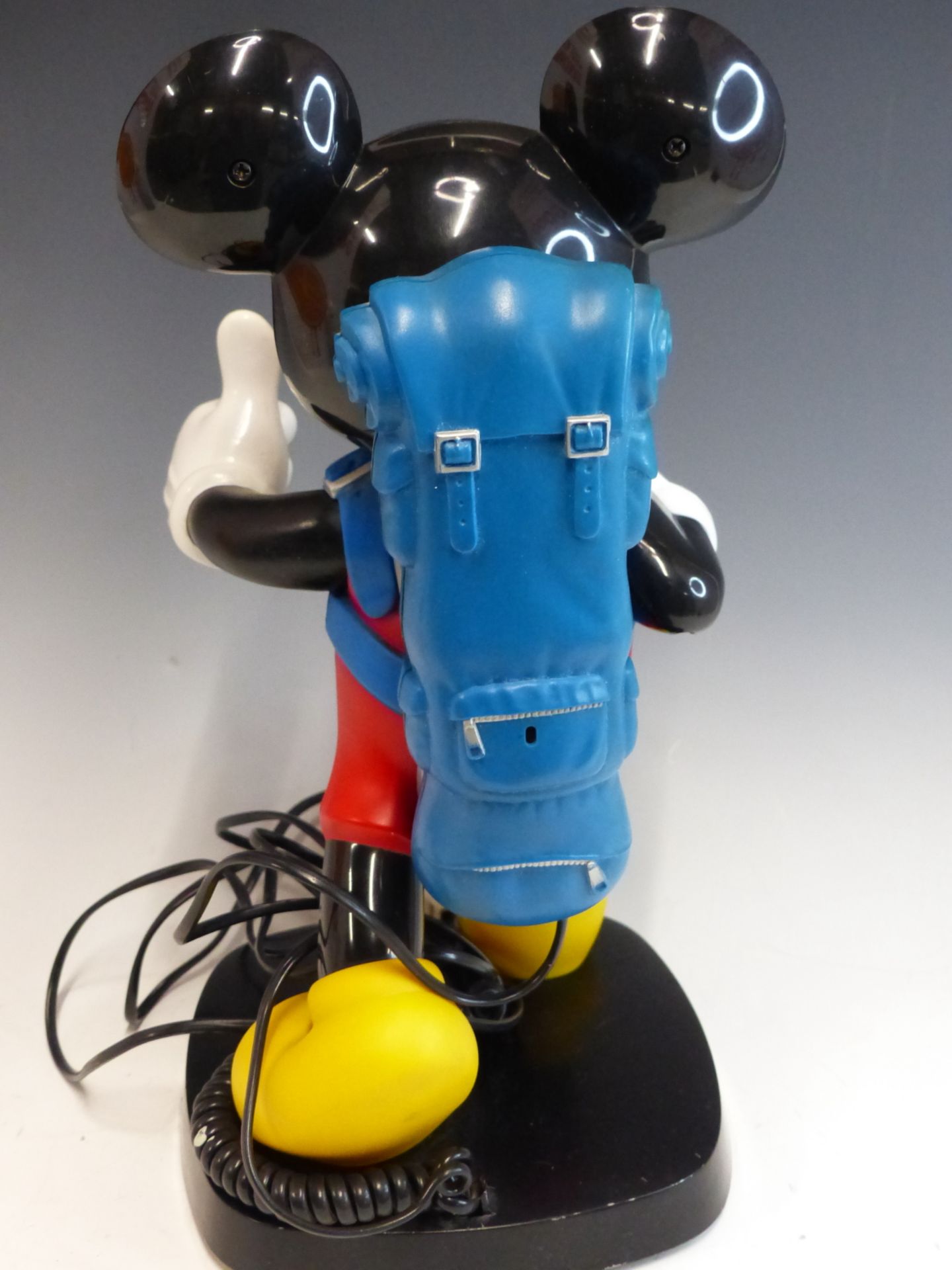 A VINTAGE TYCO WALT DISNEY MICKEY MOUSE TELEPHONE. - Image 5 of 5