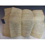 ROYALTY / MILITARY INTEREST A GEORGE III SIGNED DOCUMENT OF MILITARY PROMOTION TO JOHN MEAD OF THE