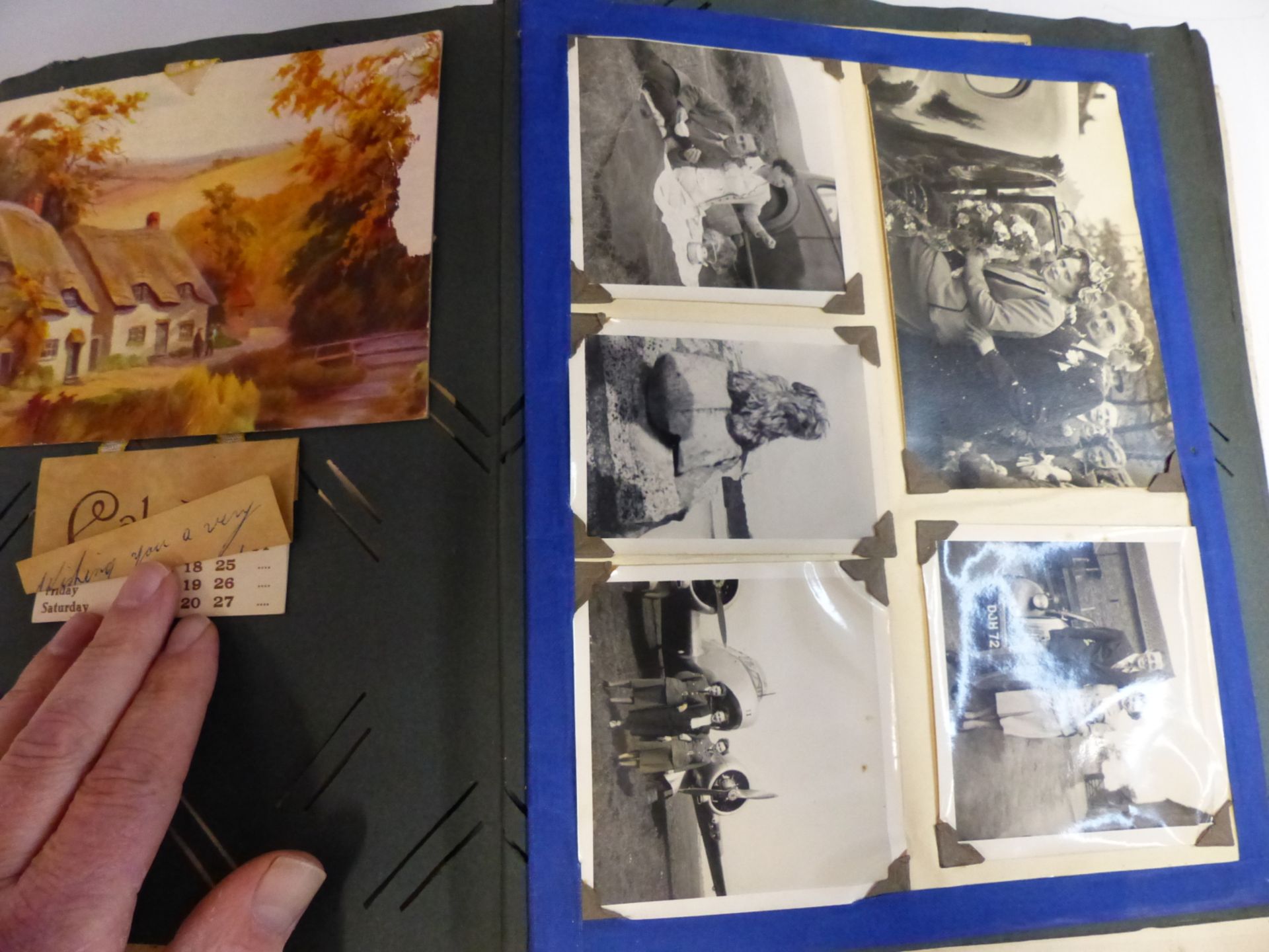 AN INTERESTING COLLECTION OF POSTCARDS AND GREETINGS CARDS TO INCLUDE A WALT DISNEY CUT OUT - Bild 3 aus 13