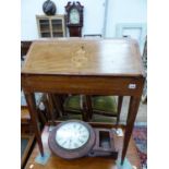 A 19th C. INLAID WALNUT SMALL BUREAU