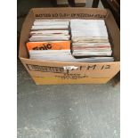 A COLLECTION OF 45RPM SINGLE RECORDS