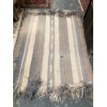 AN EASTERN FLAT WOVEN RUG 180 x 133 cm