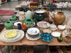 DOULTON BRANGWYN AND OTHER WARES, STUDIO AND AESTHETIC WARES, PARIAN, MINTON AND OTHER CERAMICS