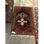 TRIBAL TURKISH RUG 120 x 80 cm