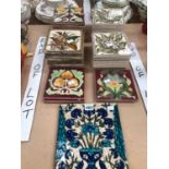 A COLLECTION OF VICTORIAN TILES