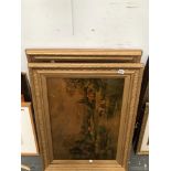TWO OLEOGRAPHS OF RURAL SCENES 48x70 cm, TOGETHER WITH A QUANTITY OF VINTAGE AND ANTIQUE PRINTS BY