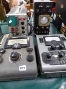 TWO AVOMETER AND TWO OSCILLOSCOPE