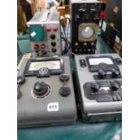 TWO AVOMETER AND TWO OSCILLOSCOPE