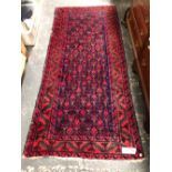 A BELOUCH RUG 220 x 102 cm