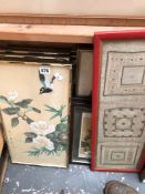 A GROUP OF ORIENTAL PAINTINGS AND PRINTS, VARIOUS SIZES AND HANDS (13)