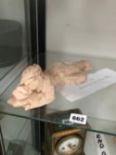 A TERRACOTTA NUDE SCULPTED BY ROSAMUND DE TRACE KELLY