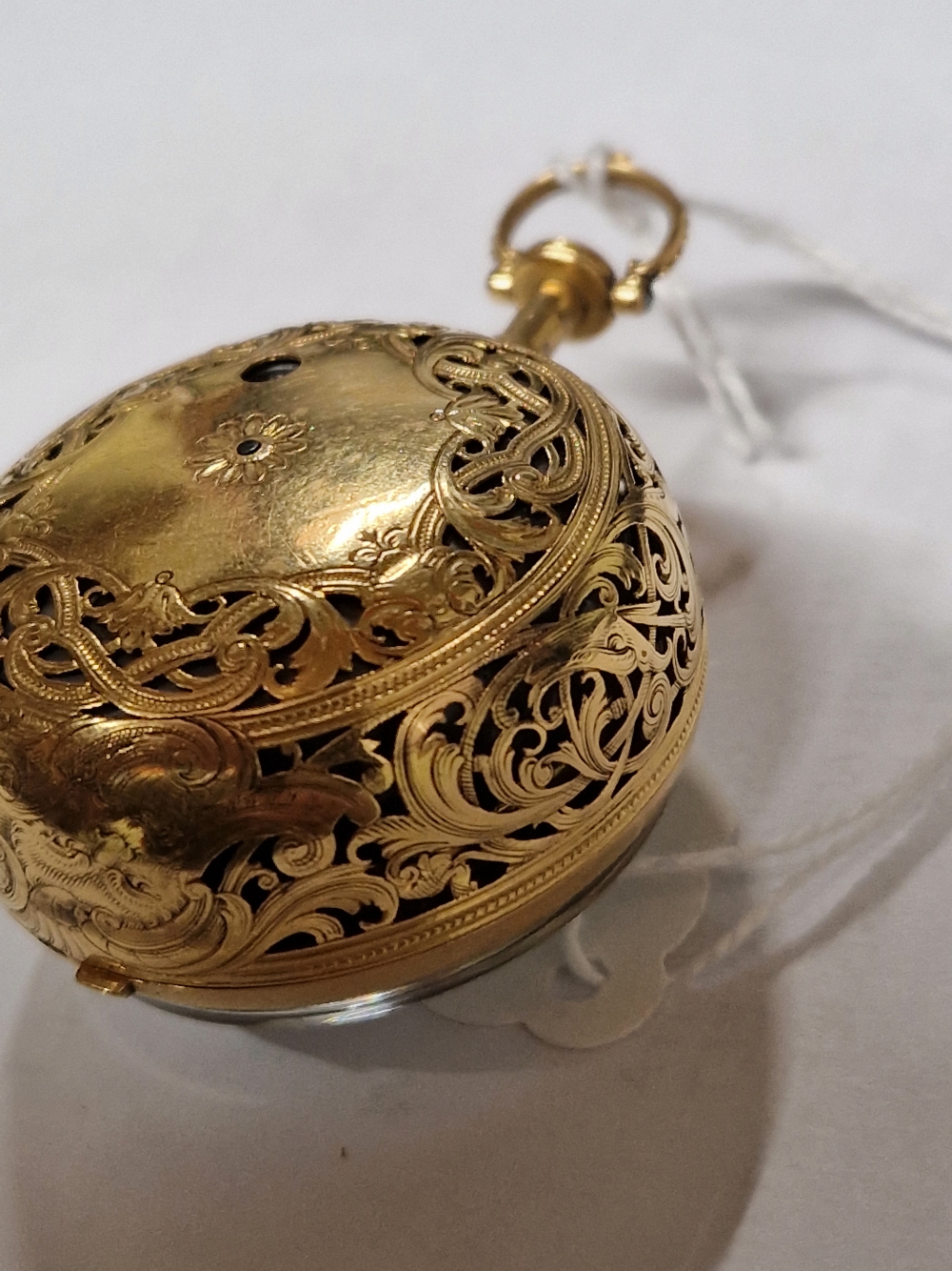 AN ANTIQUE GOLD PAIR CASED POCKET WATCH, SIGNED BONLY LONDON, (SIC) PROBABLY DEVERAUX BOWLEY, - Image 21 of 21