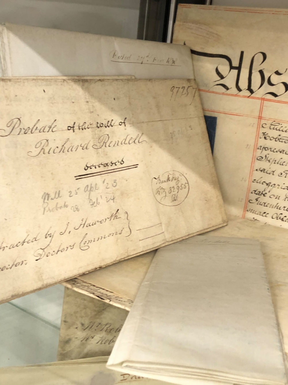 A GOOD COLLECTION OF VELLUM AND OTHER DEEDS AND INDENTURE DATING PRINCIPALLY 1800 TO 1830'S. - Image 9 of 9