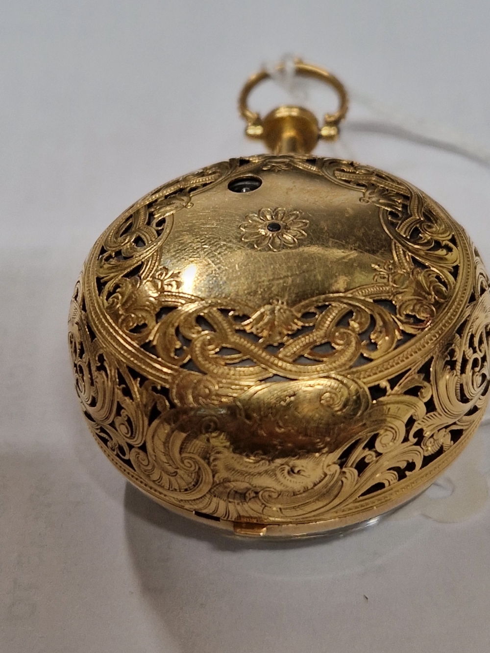 AN ANTIQUE GOLD PAIR CASED POCKET WATCH, SIGNED BONLY LONDON, (SIC) PROBABLY DEVERAUX BOWLEY, - Image 20 of 21