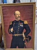 LATE 19TH/ EARLY 20TH CENTURY- PORTRAIT OF AN AMERICAN MILITARY OFFICER OF CIVIL WAR PERIOD,