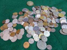 WORLD COINS: MAINLY 20th C. COPPER, BRASS AND SILVER DENOMINATIONS