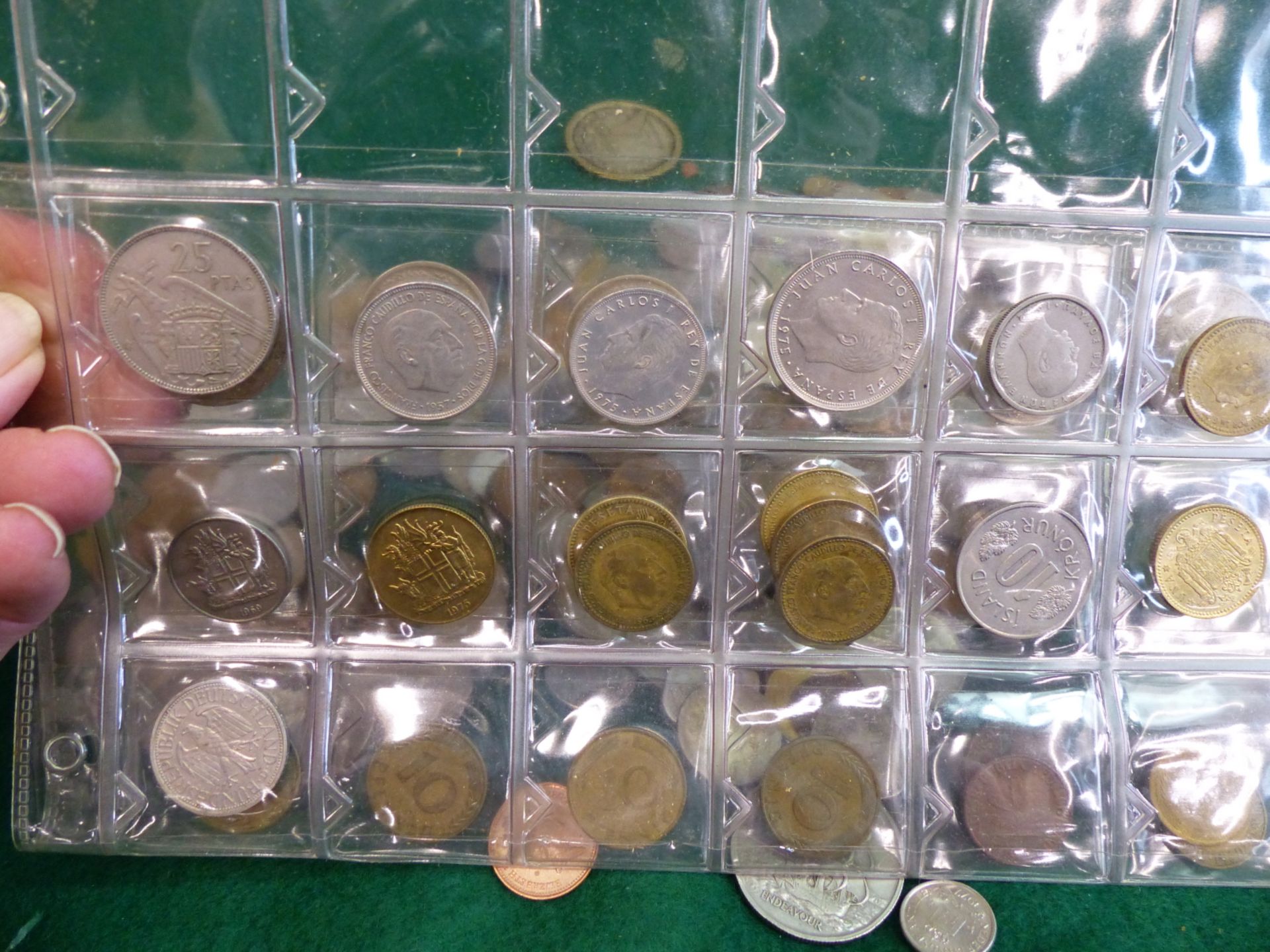 WORLD COINS: MAINLY 20th C. COPPER, BRASS AND SILVER DENOMINATIONS - Image 2 of 7